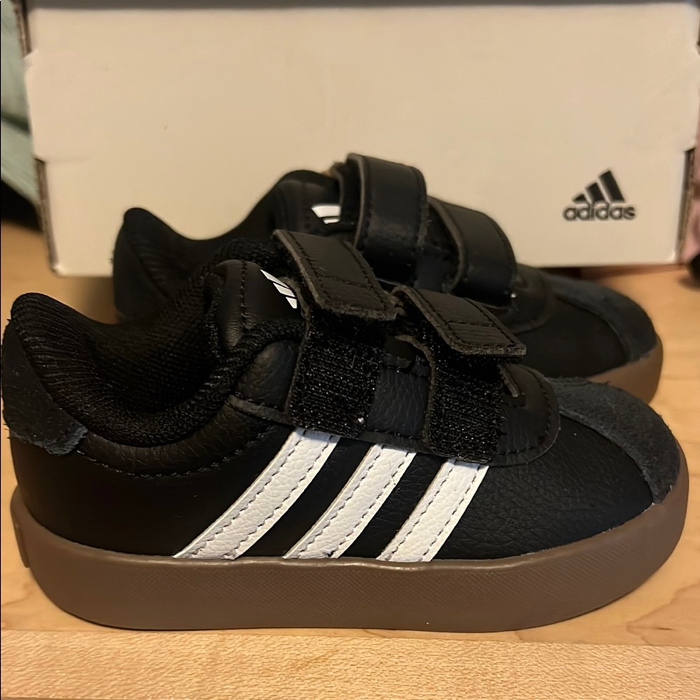Adidas Kids Black Sneakers